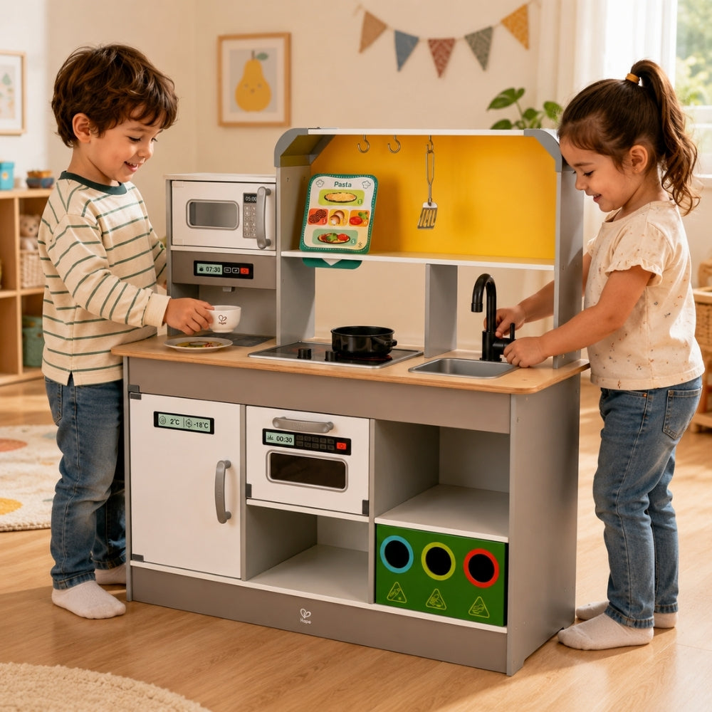 COCINA DE LUJO CON FREIDORA Y VENTILADOR