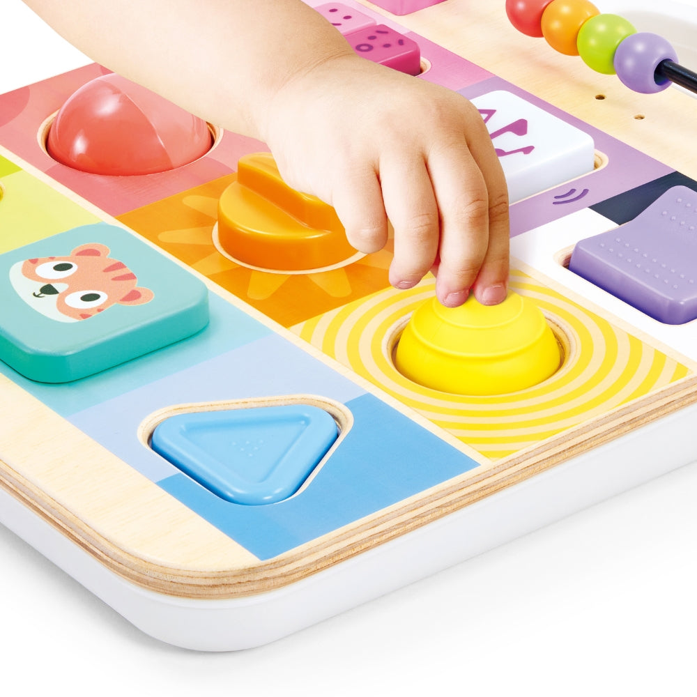 Tablero de Actividades Sensoriales con Luces y Sonidos