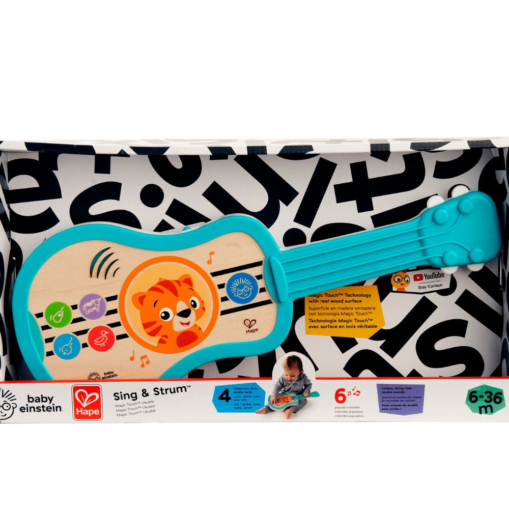 UKULELE TÁCTIL DE MADERA