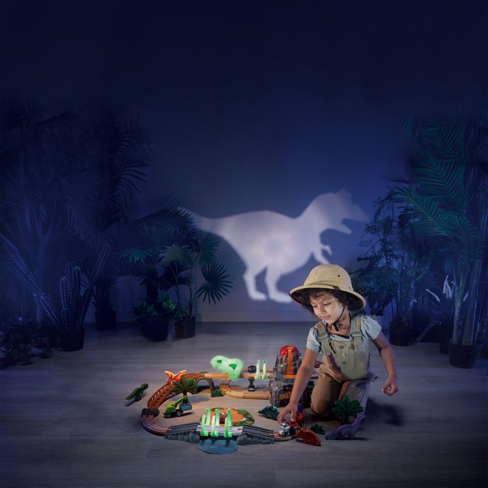 CONJUNTO DE AVENTURA FERROVIARIA DINO