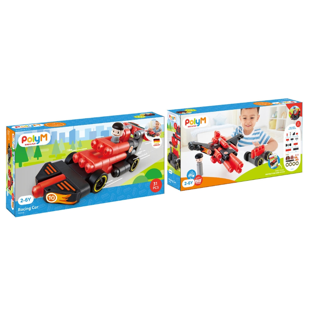 KIT COCHE DE CARRERAS POLYM