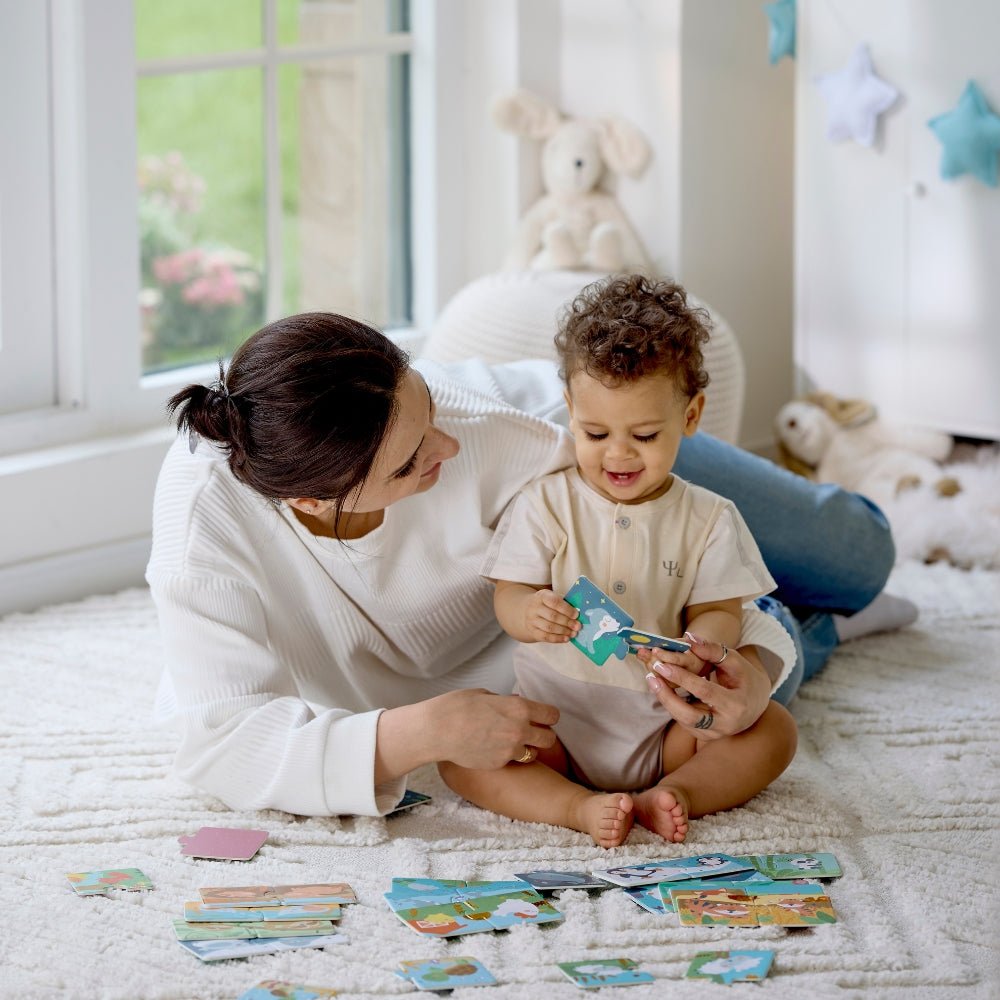 ROMPECABEZAS DE EMPAREJAMIENTO DE FAMILIAS DE ANIMALES