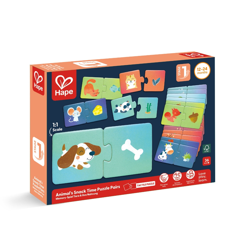 Rompecabezas la merienda de los animales