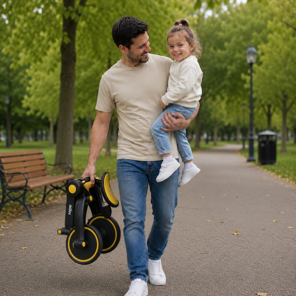 TRICICLO DE EQUILIBRIO PLEGABLE MULTIFUNCIONAL HAPE