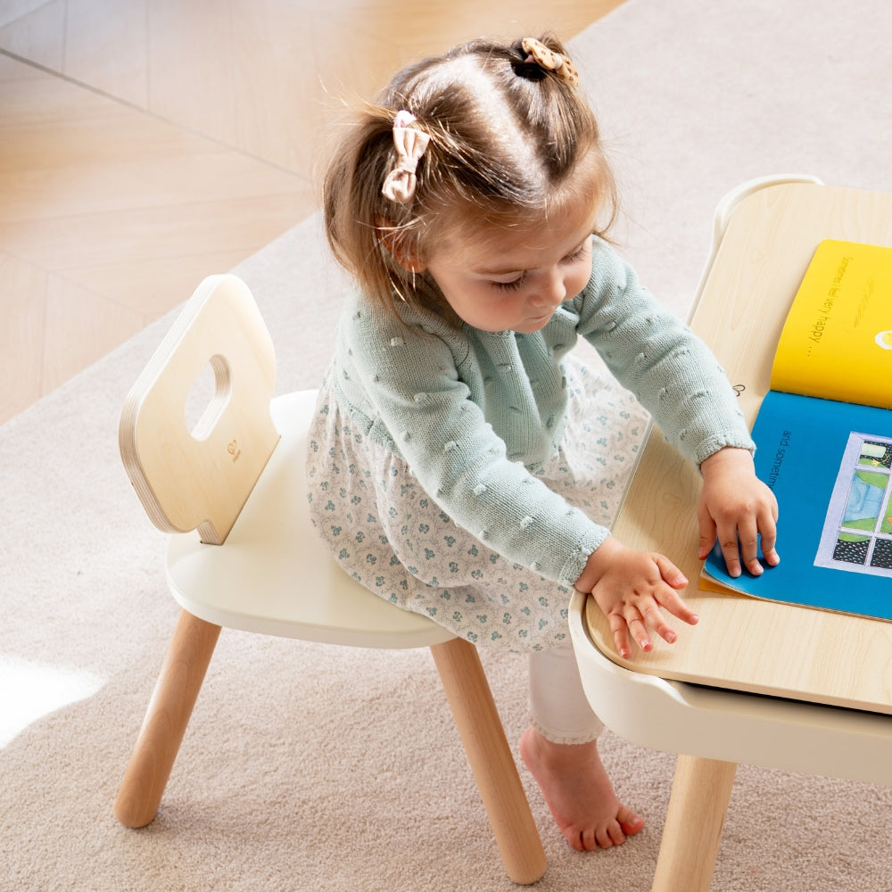 Silla Infantil de Madera Resistente