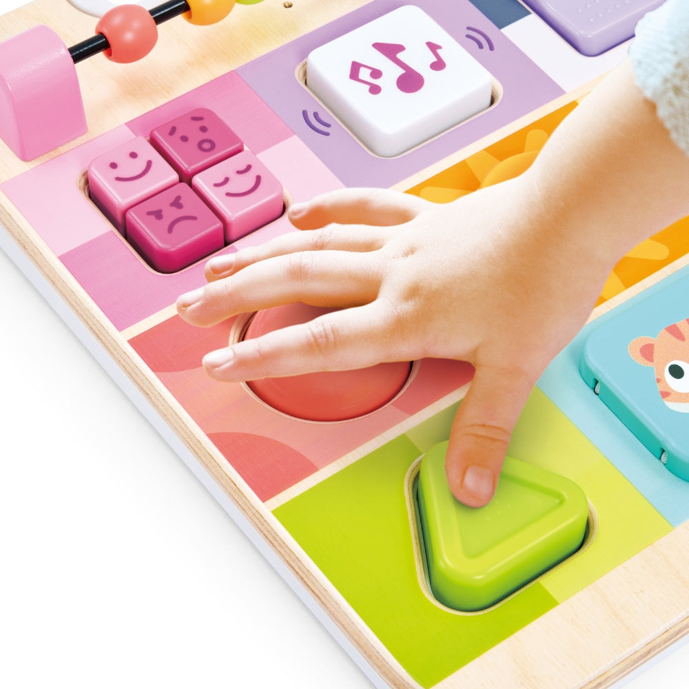 Tablero de Actividades Sensoriales con Luces y Sonidos