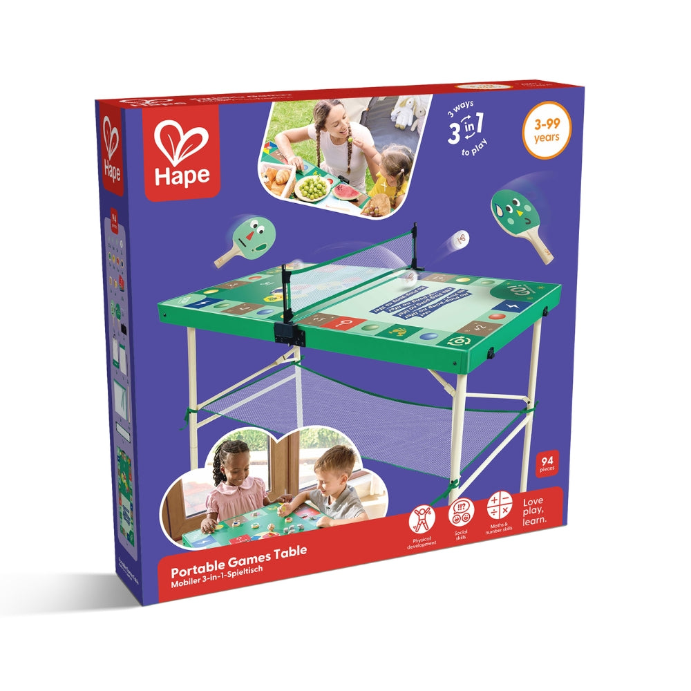 Mesa de Juegos Portátil 3 en 1