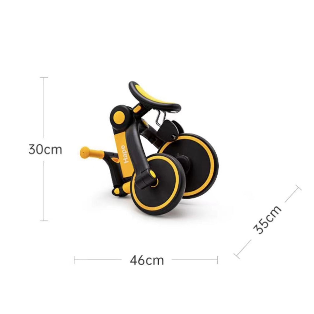 TRICICLO DE EQUILIBRIO PLEGABLE MULTIFUNCIONAL HAPE