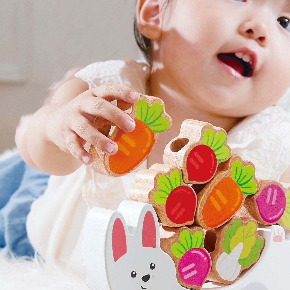 Juego de equilibrio de conejos