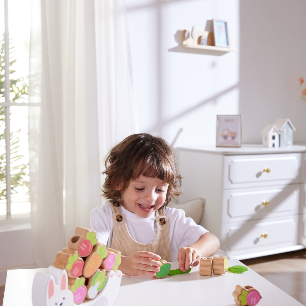 Juego de equilibrio de conejos