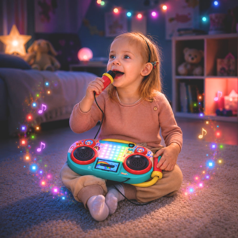 Boombox Pixel Interactivo