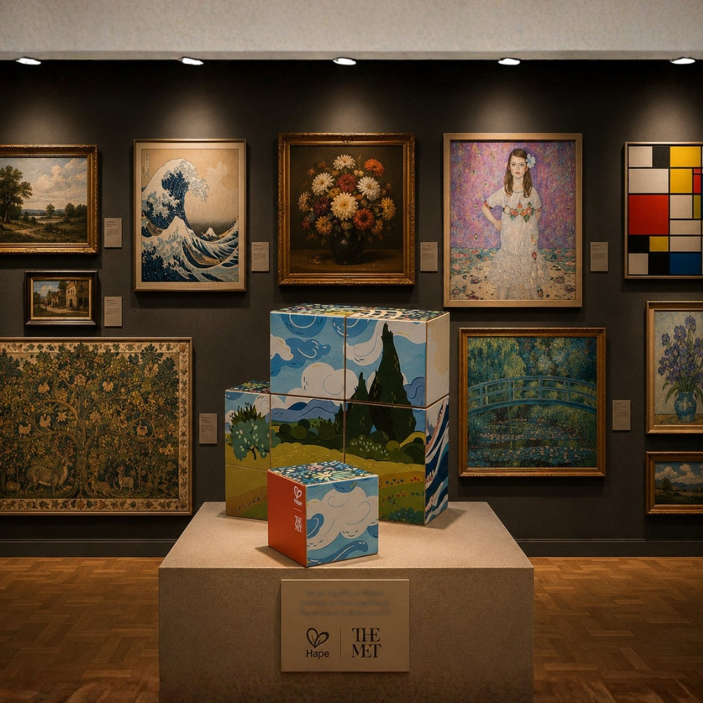 Cubos Rompecabezas de Arte 6 en 1