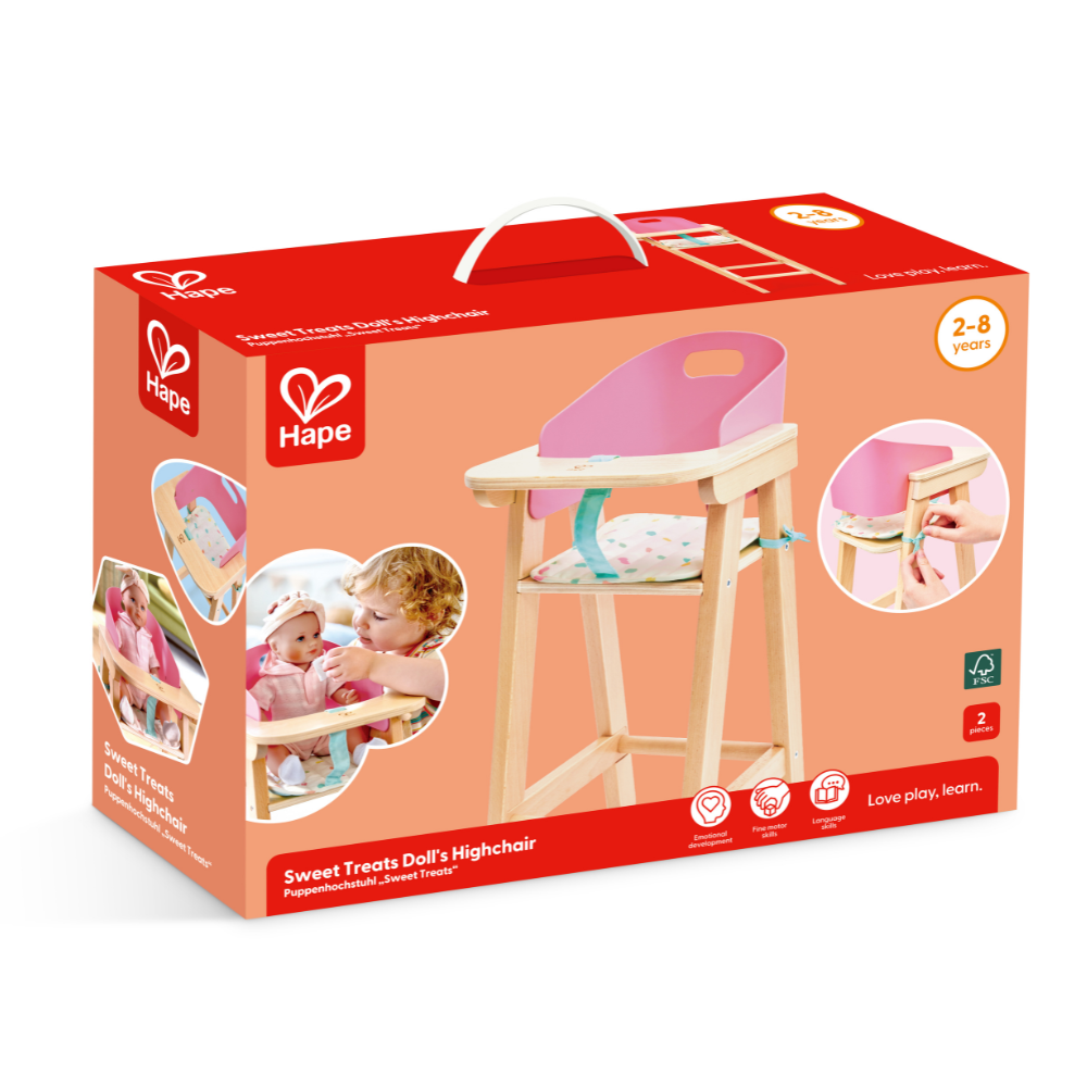 Silla Alta para Muñecas