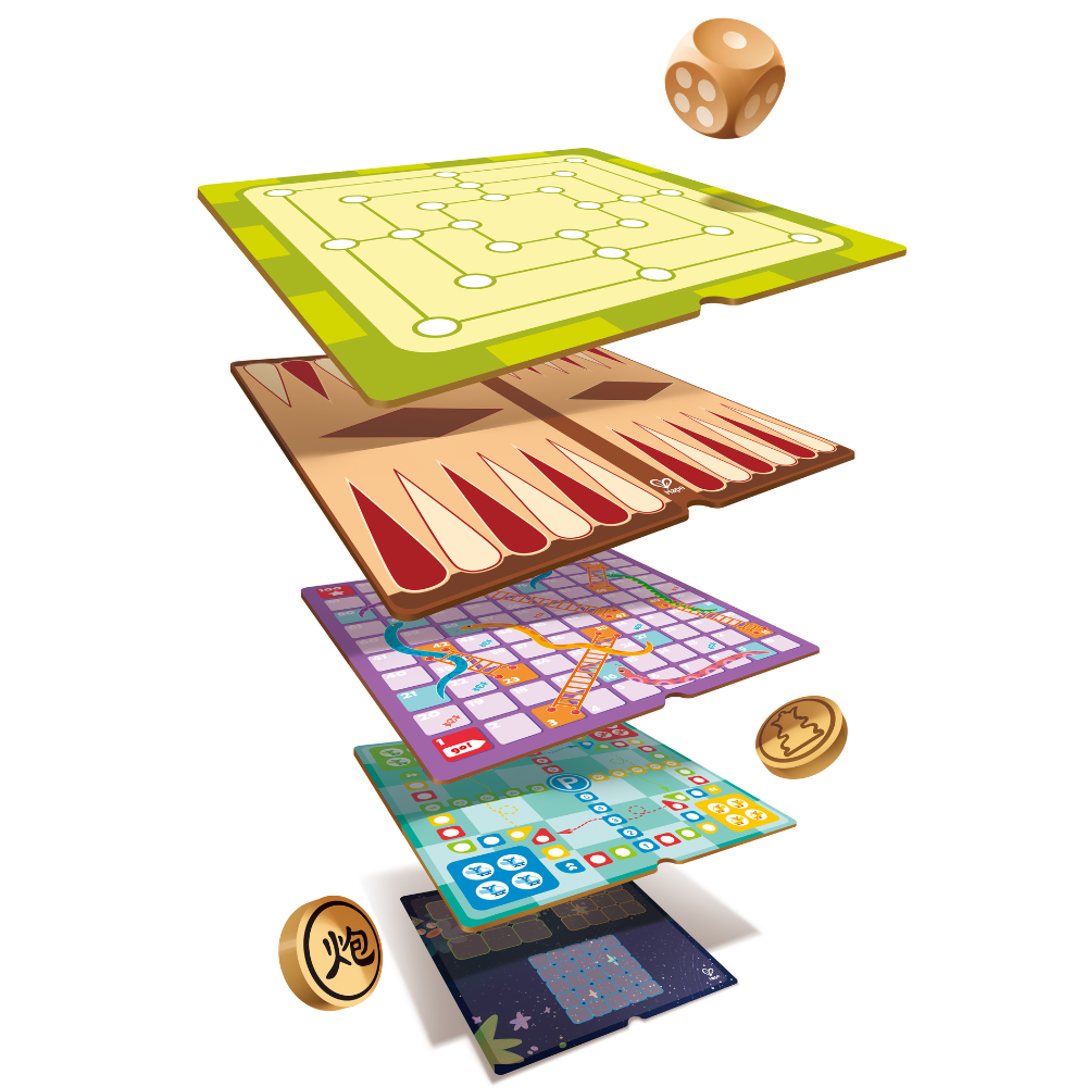 Colección de 22 Juegos de Mesa Portátiles
