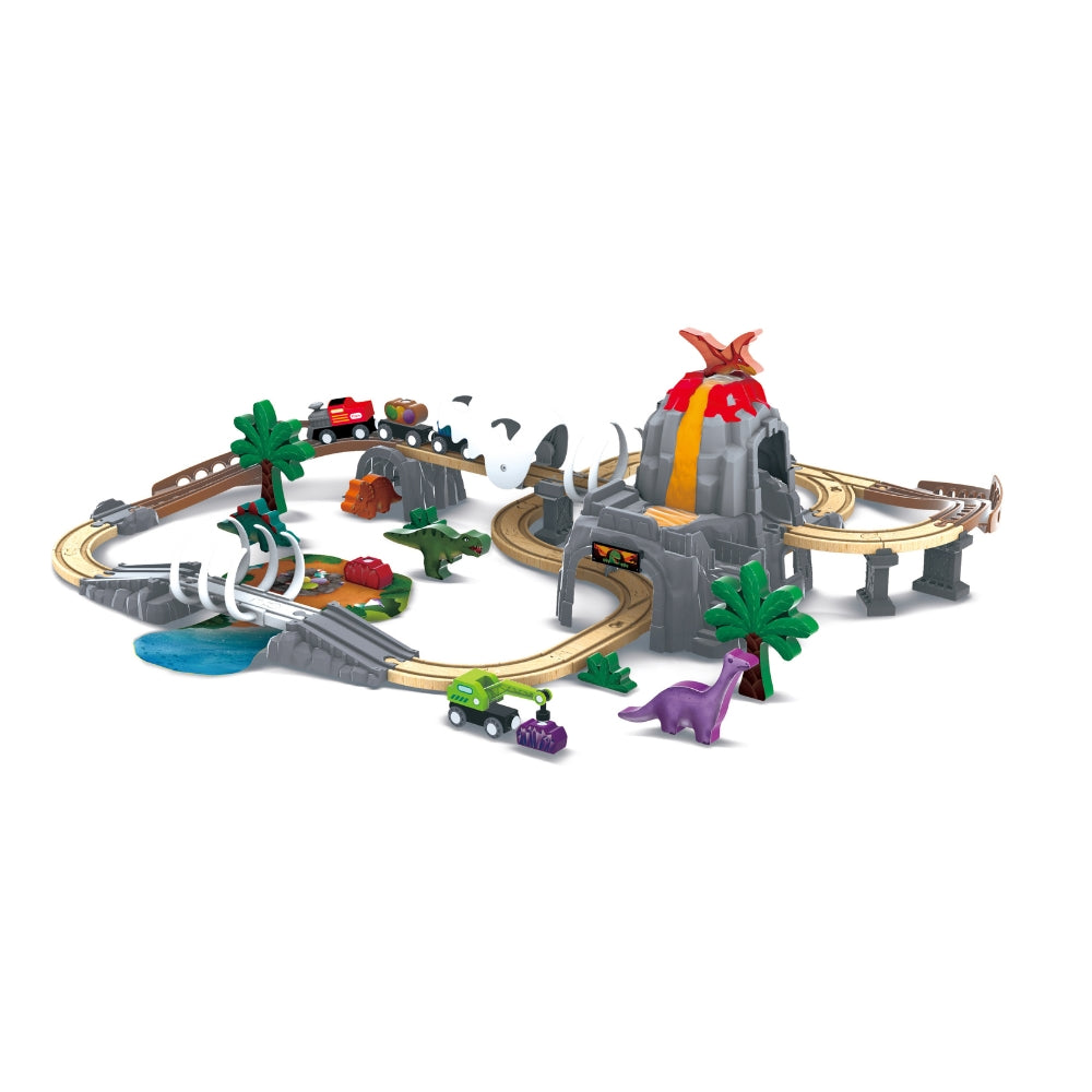 CONJUNTO DE AVENTURA FERROVIARIA DINO