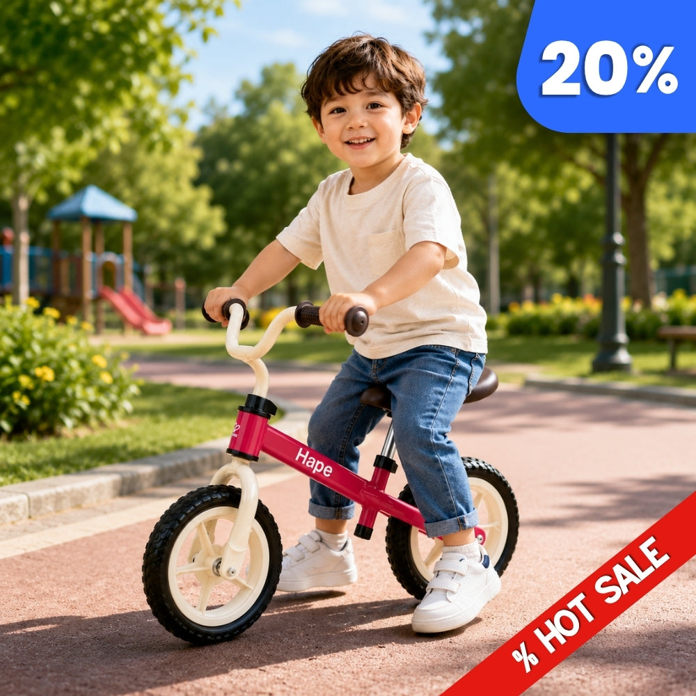 Bicicleta de balance roja