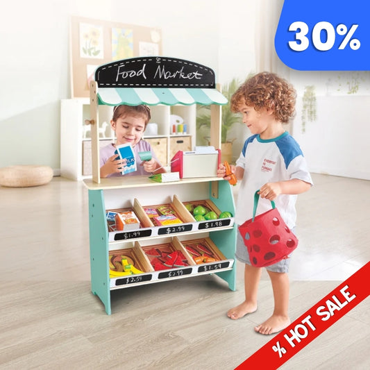 PUESTO DE MERCADO PARA NIÑOS