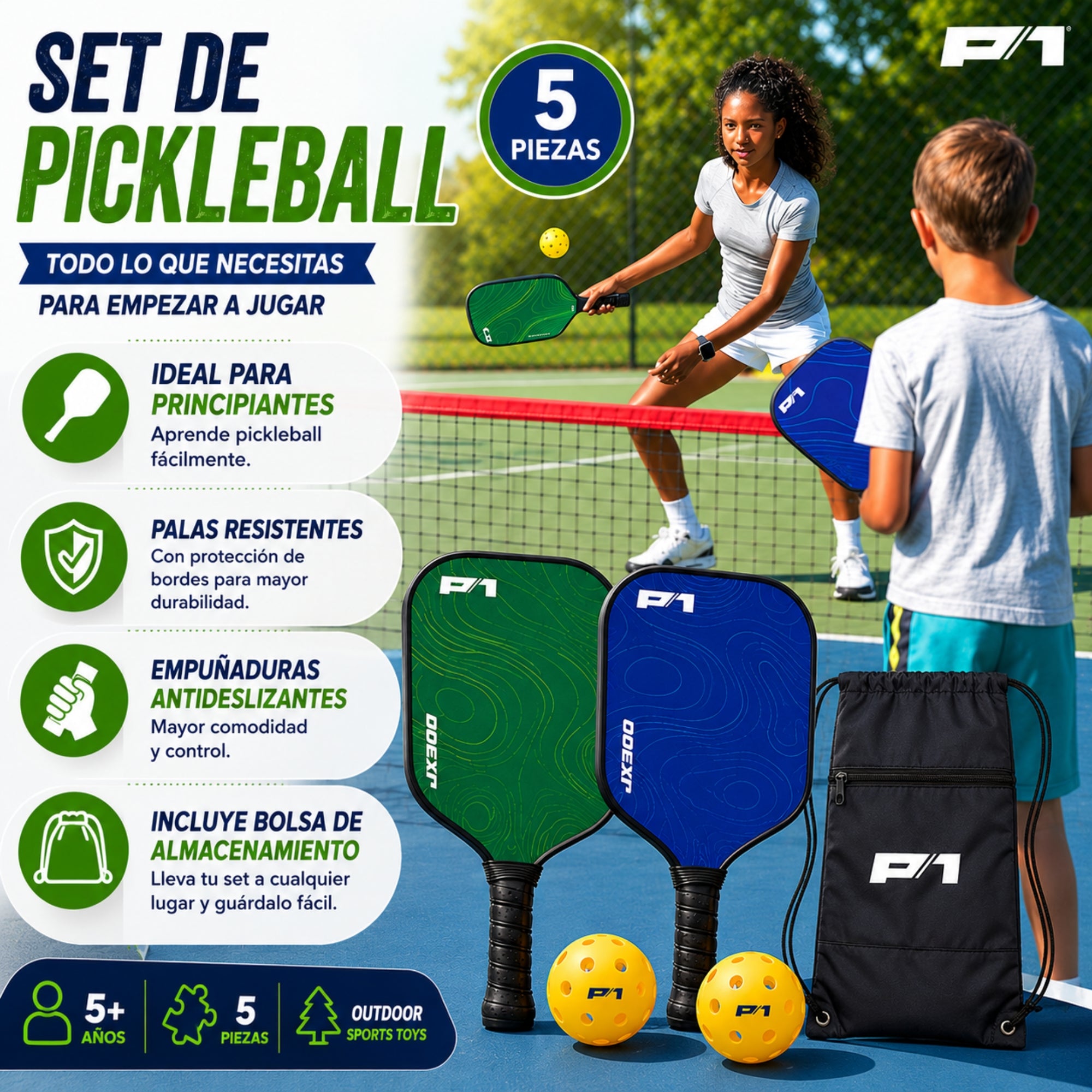 Set Básico de Pickleball para Principiantes