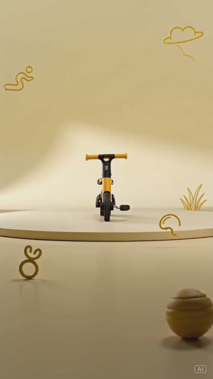 TRICICLO DE EQUILIBRIO PLEGABLE MULTIFUNCIONAL HAPE