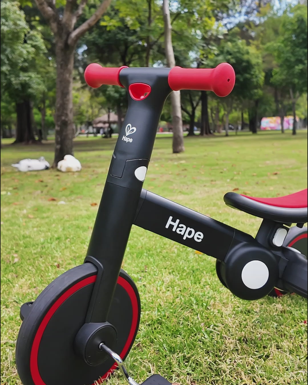 TRICICLO DE EQUILIBRIO PLEGABLE MULTIFUNCIONAL