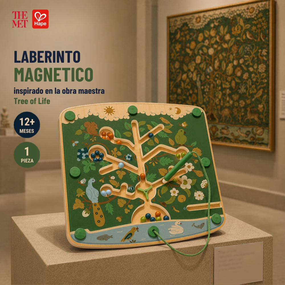 Rompecabezas de Laberinto Magnético Árbol de la Vida