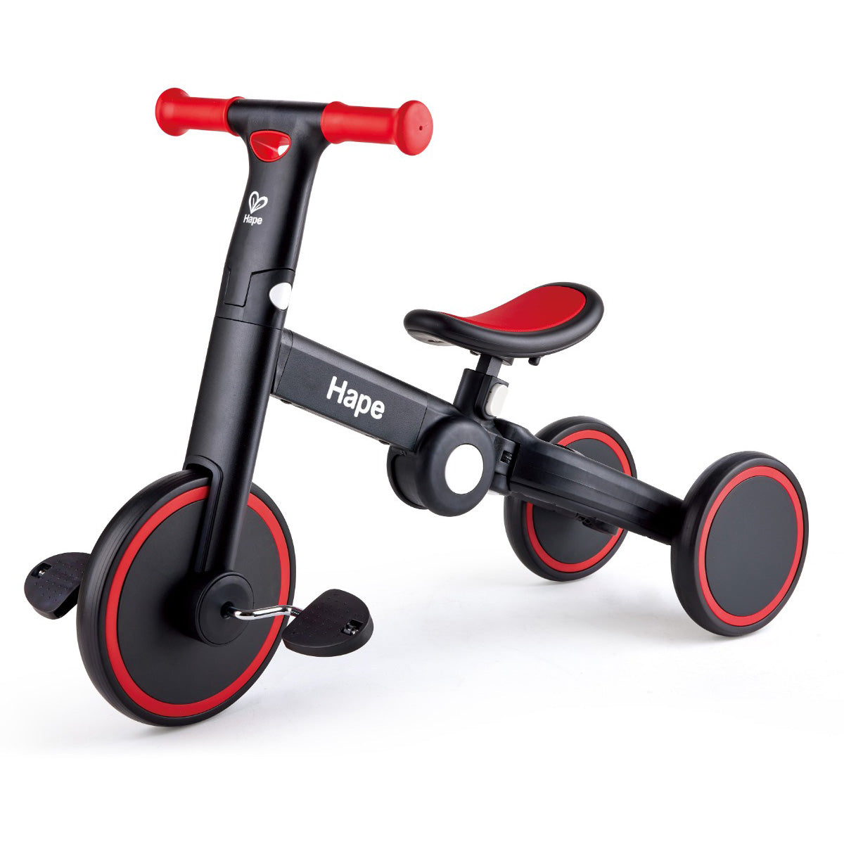 Bicicleta Triciclo de Equilibrio Plegable Multifuncional, con cómodo asiento ajustable, ruedas de espuma y pedales que se quitan y ponen, Modelo: E8468