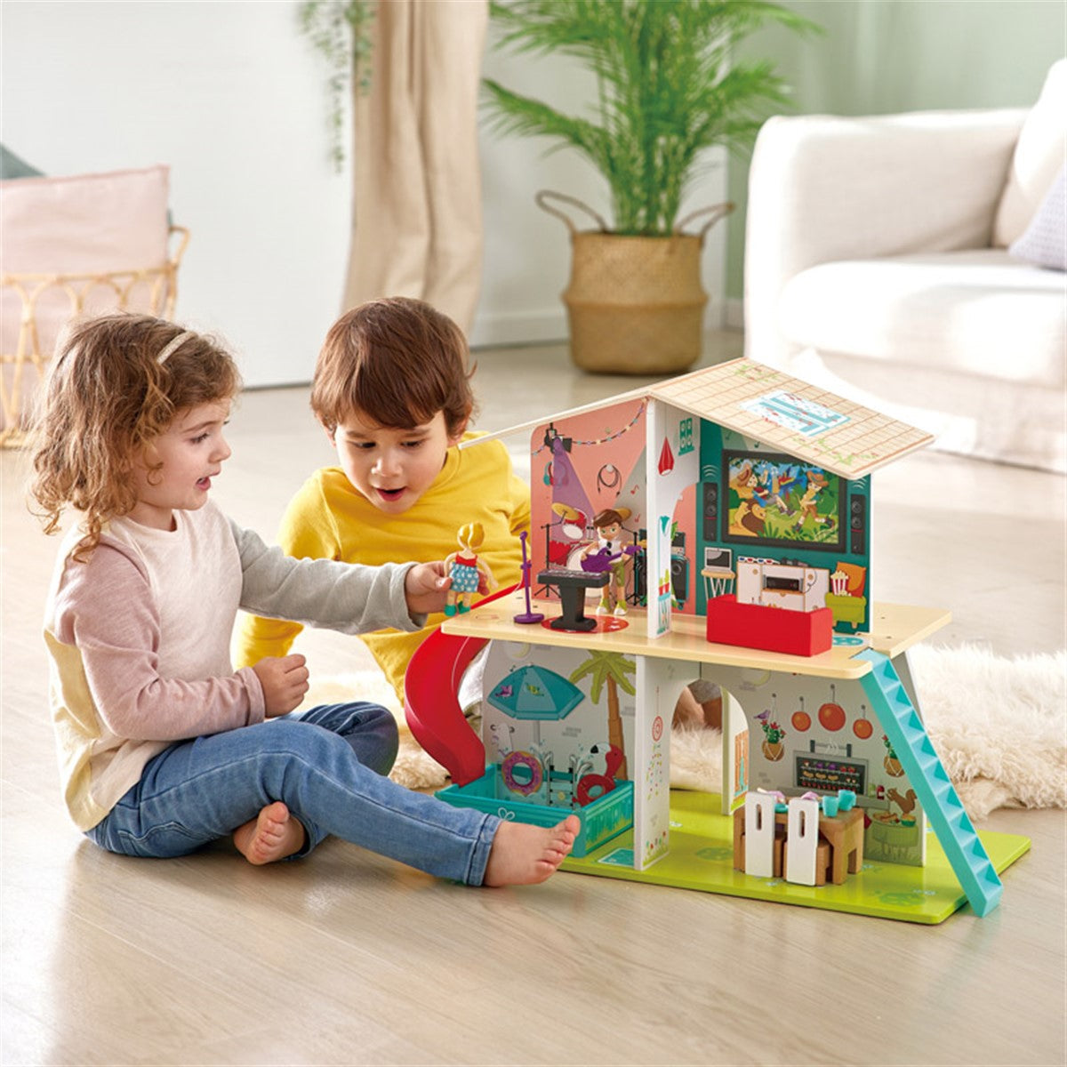 Hape casa store de muñecas