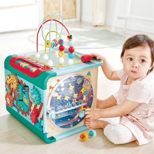 Hape Cubo da gioco con animaletti di campagna Hape Cubo da gioco con animaletti di campagna